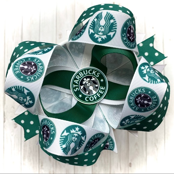 Other - Girls Starbucks Coffee Inspired Boutique Hairbow